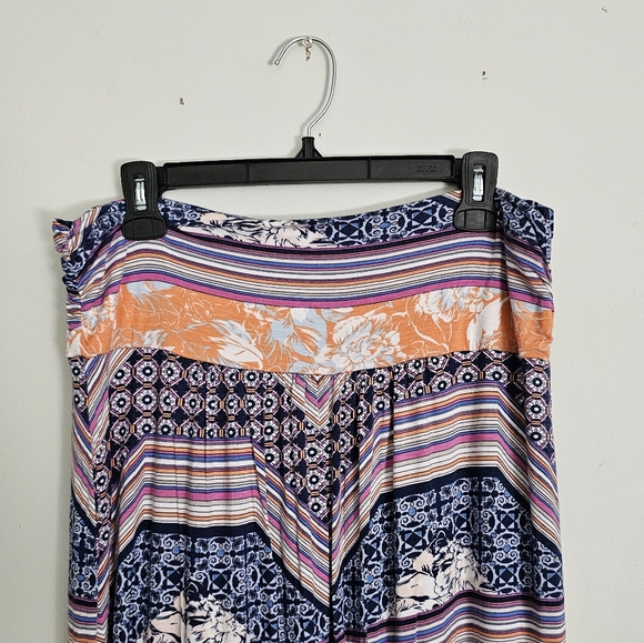 NWOT Anthro Maeve Patterned Maxi Skirt - Picture 2 of 6